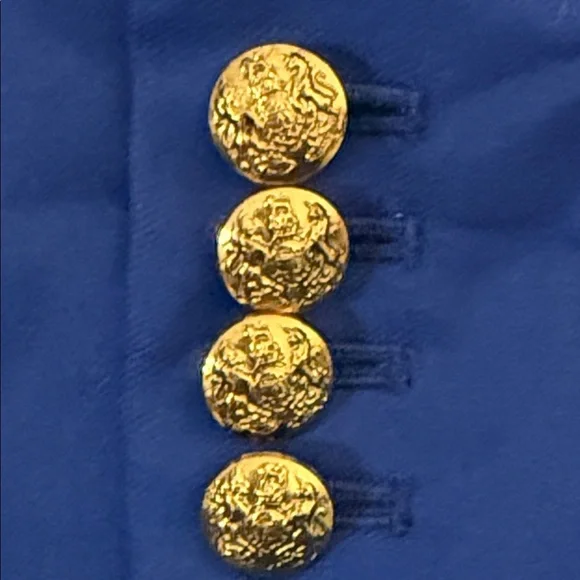 💙J. Crew Royal Blue Blazer with Gold Accents